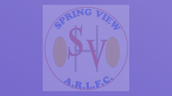 Spring View Juniors A.R.L.F.C  joins Pitchero!