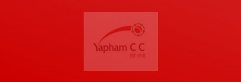 Yapham CC AGM