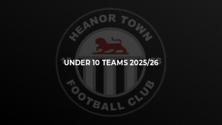 Under 10 Teams 2025/26