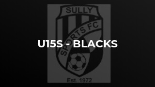 U15s - Blacks