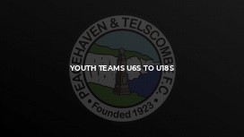 Youth teams u6s to u18s