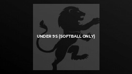 Under 9s (Softball Only)