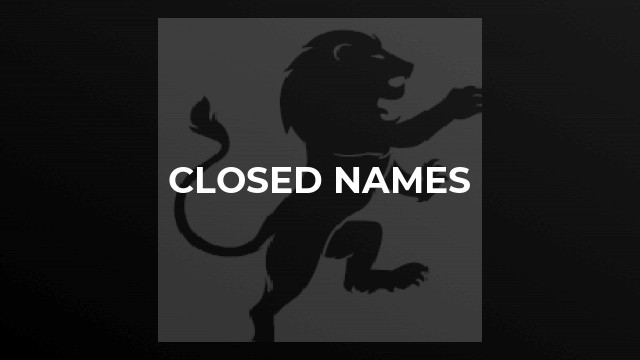 Closed Names