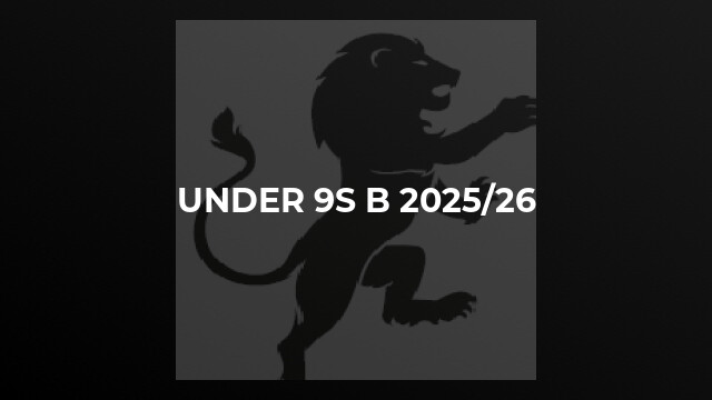 Under 9s B 2025/26