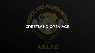 Greetland Open Age