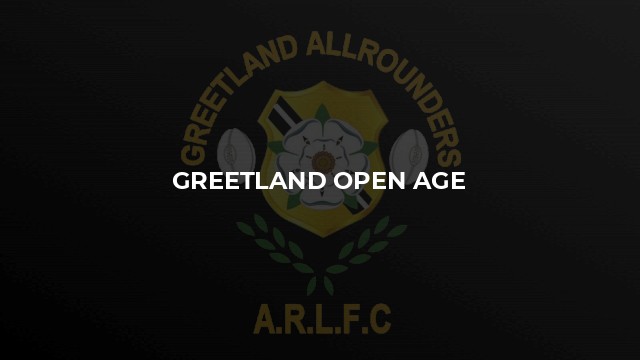 Greetland Open Age