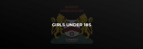 U18 Girls top of their league after beating Newark