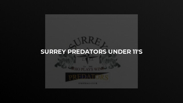 Surrey Predators under 11's