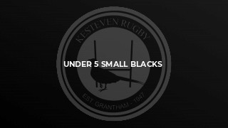 Under 5 SmALL Blacks