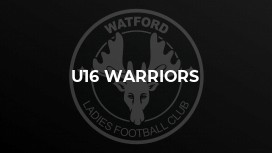 U16 Warriors