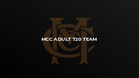 MCC Adult T20 Team