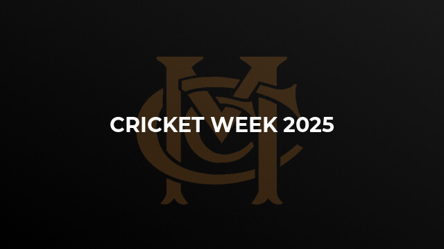 Cricket Week 2025