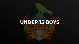 Under 15 Boys