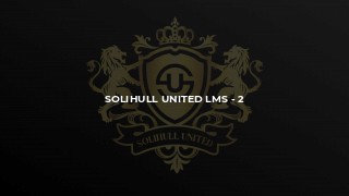 Solihull United LMS - 2