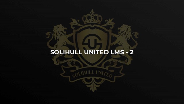 Solihull United LMS - 2