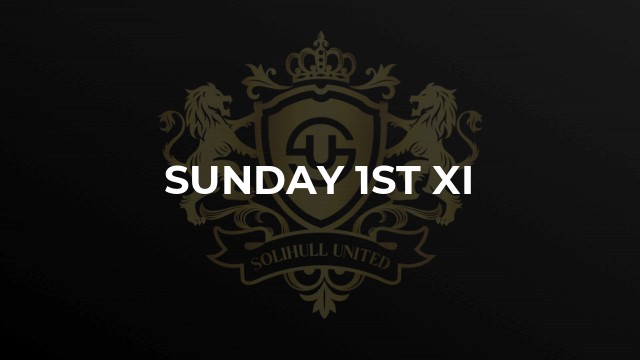 Sunday 1st XI