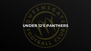 Under 12's Panthers