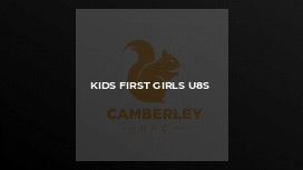 Kids First Girls U8s