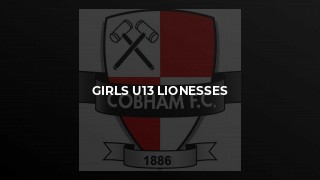 Girls U13 Lionesses