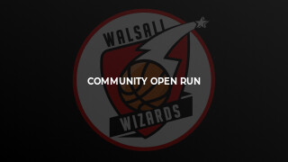 COMMUNITY OPEN RUN