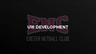 U16 Development