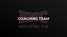 Coaching Team