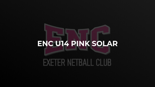 ENC U14 Pink Solar