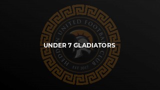 Under 7 Gladiators