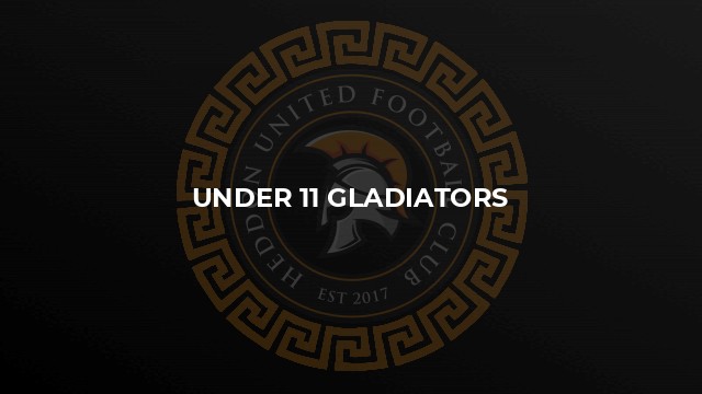 Under 11 Gladiators