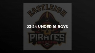 23-24 Under 16 Boys