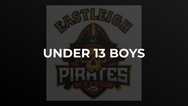Under 13 Boys