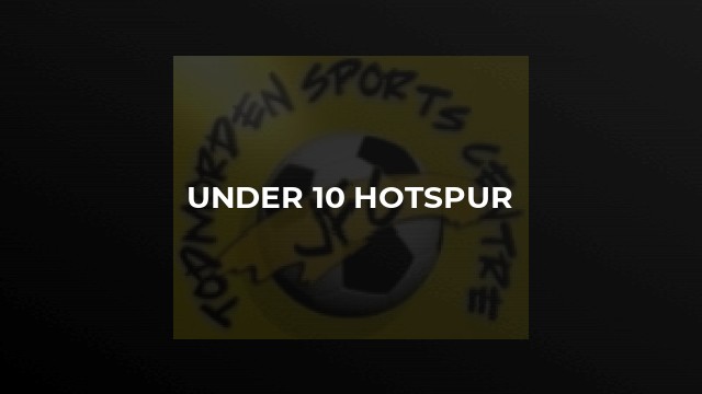 Under 10 Hotspur