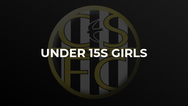 Under 15s girls