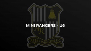 Mini Rangers - U6