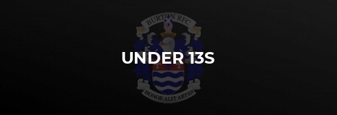Burton RFC U13's 39  v Willenhall RFC  0