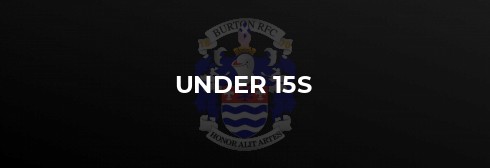 U15s Burton Rugby Football Club