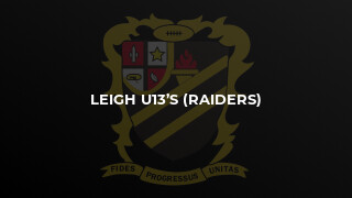 Leigh U13’s (Raiders)