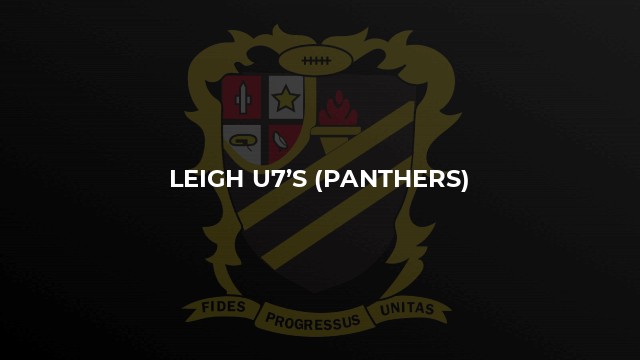 Leigh U7’s (Panthers)