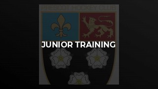 Junior Training