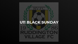 U11 Black Sunday
