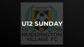 U12 Sunday