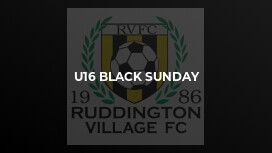 U16 Black Sunday