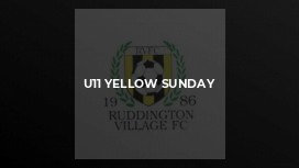 U11 Yellow Sunday