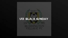 U13  Black Sunday