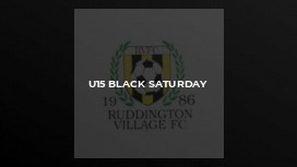 U15 Black Saturday