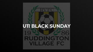 U11 Black Sunday