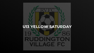 U13 Yellow Saturday