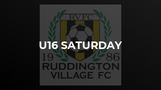 U16 Saturday