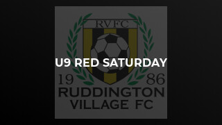 U9 Red Saturday
