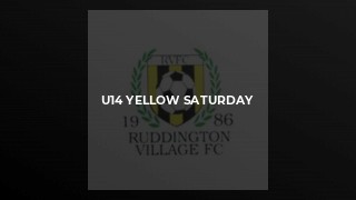 U14 Yellow Saturday